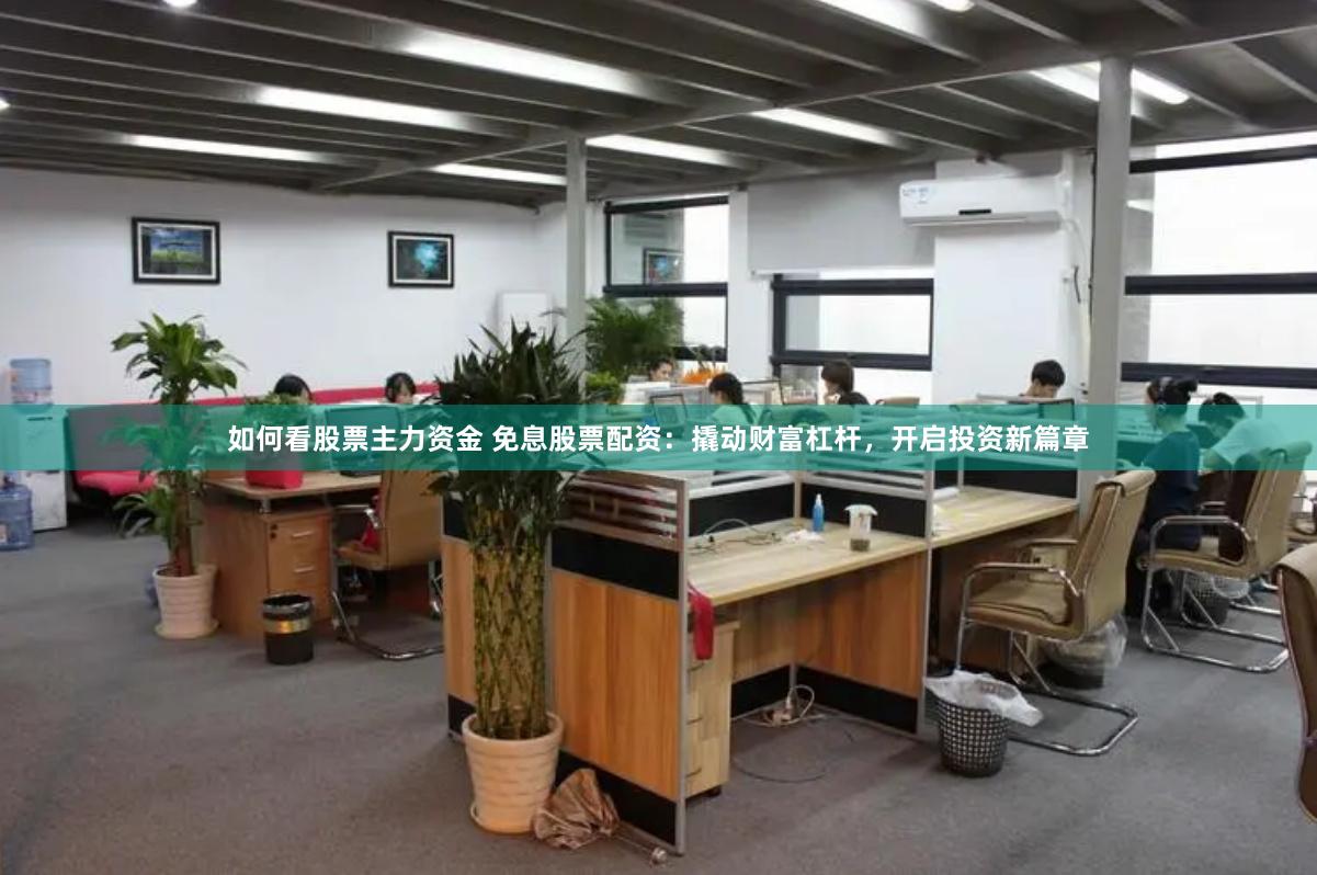 如何看股票主力资金 免息股票配资：撬动财富杠杆，开启投资新篇章